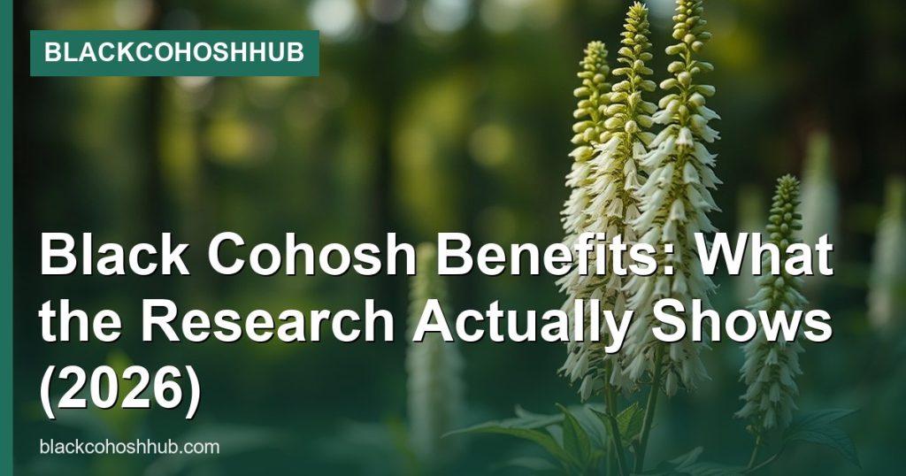 Black Cohosh Benefits: What the Research Actually Shows (2026) - BlackCohoshHub